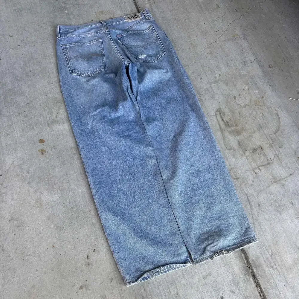 Levi's SilverTab '94 Baggy Distressed Light Wash Jeans